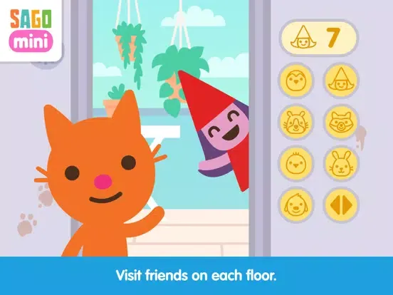 Sago Mini Apartment Adventure iPad  স্ক্রিনশট