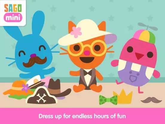 Скриншоты Sago Mini Babies Dress Up iPad 