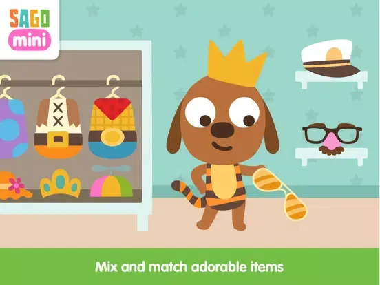 Скриншоты Sago Mini Babies Dress Up iPad 