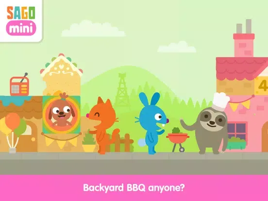 Ảnh chụp màn hình của Sago Mini Neighborhood Blocks iPad 