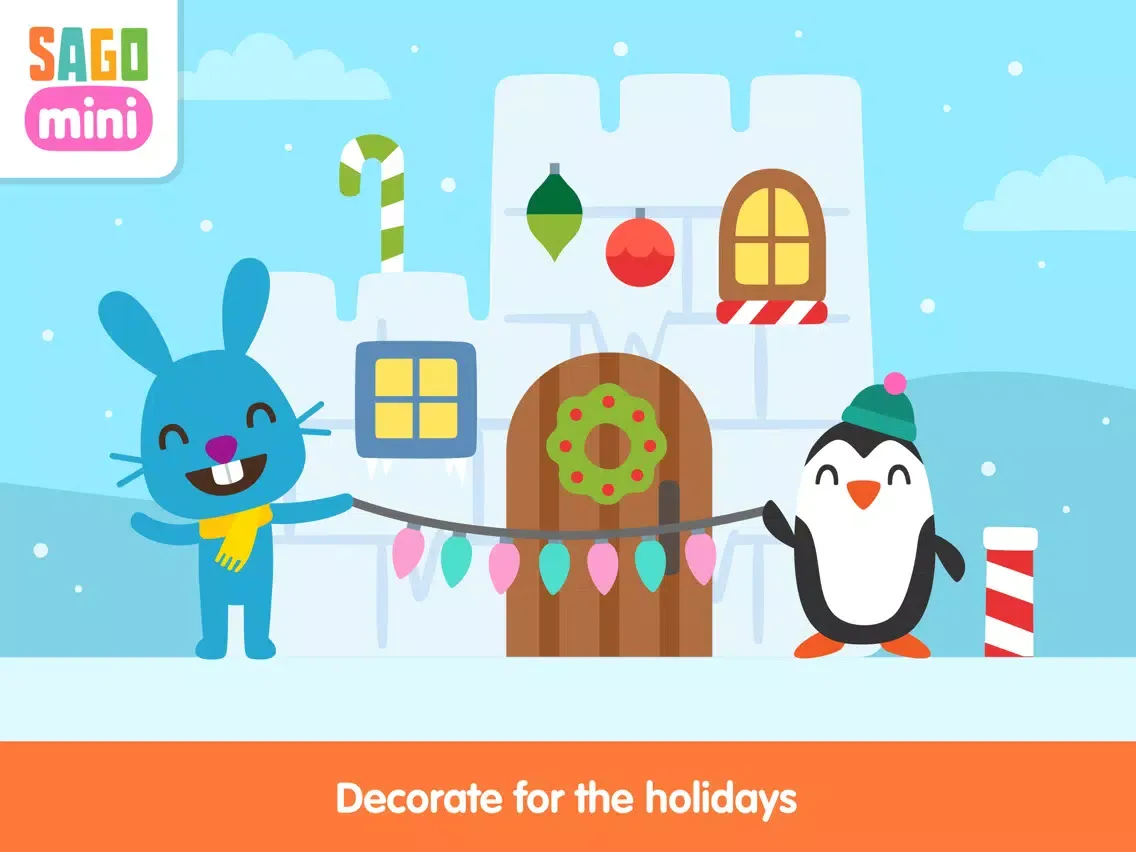 Sago Mini Holiday Trucks and Diggers iPad  Screenshots