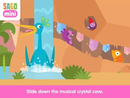 Ảnh chụp màn hình của Sago Mini Dinosaurs iPad 