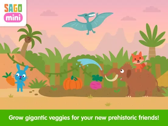 Ảnh chụp màn hình của Sago Mini Dinosaurs iPad 