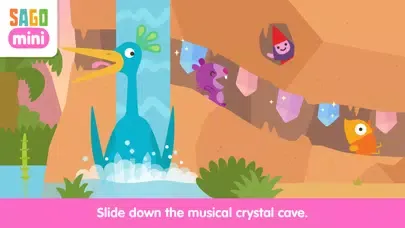 Ảnh chụp màn hình của Sago Mini Dinosaurs