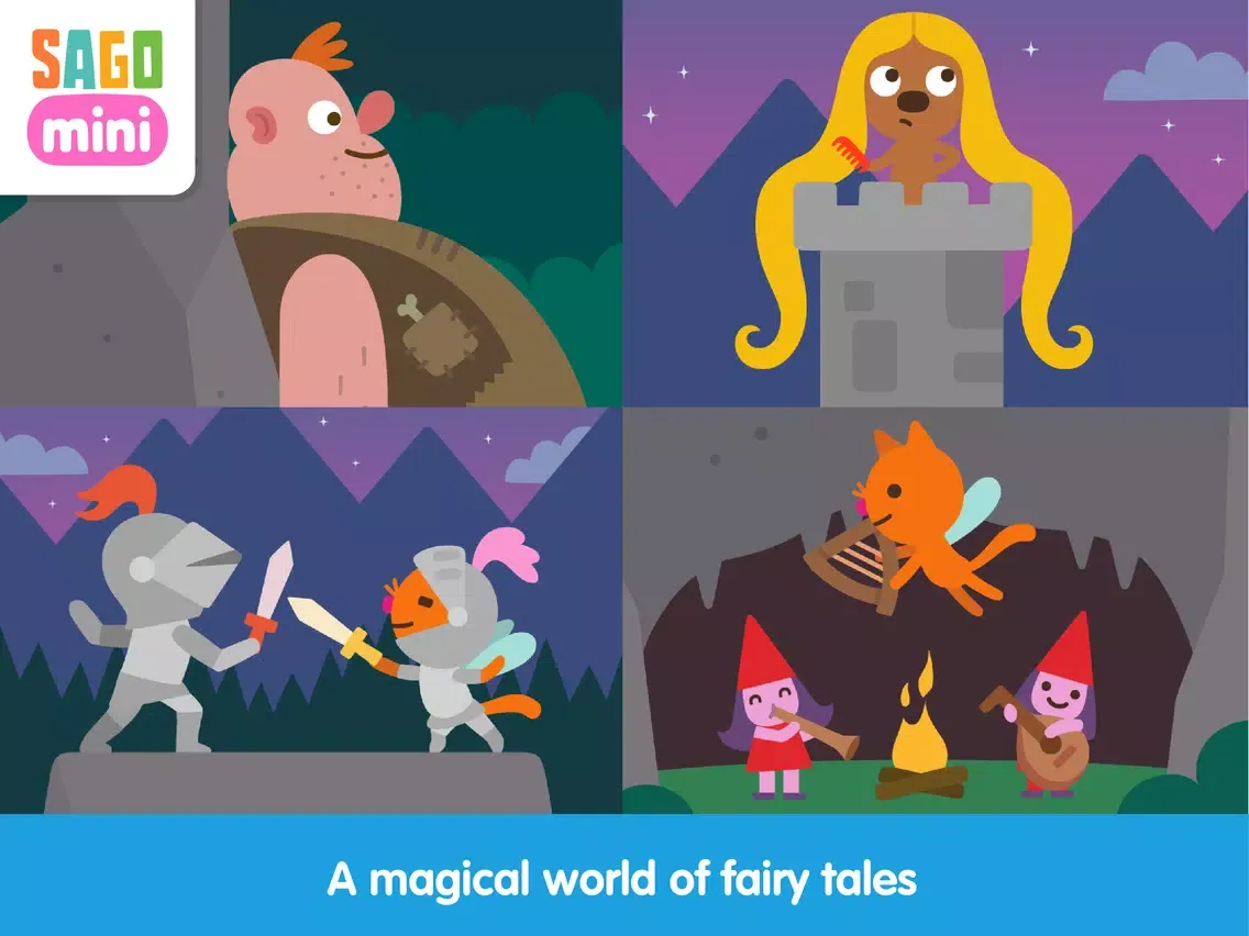 Screenshot di Sago Mini Fairy Tales iPad 