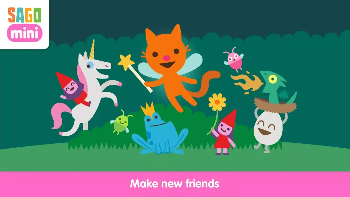 Screenshot di Sago Mini Fairy Tales