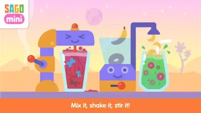 Capturas de tela do Sago Mini Super Juice Maker