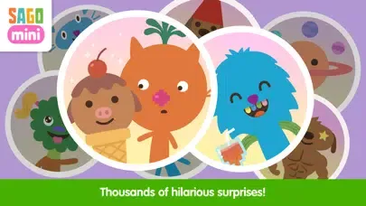 Capturas de tela do Sago Mini Super Juice Maker