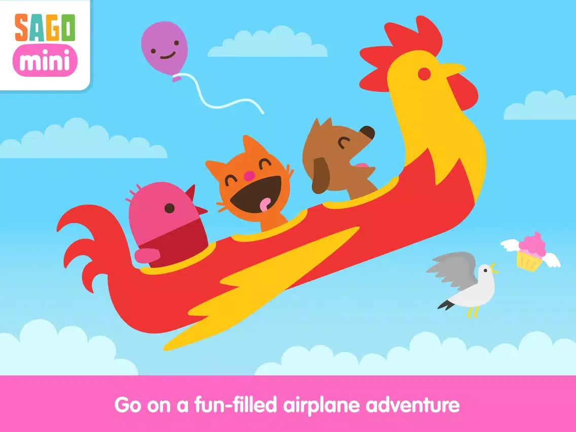 تصاویر Sago Mini Planes iPad 