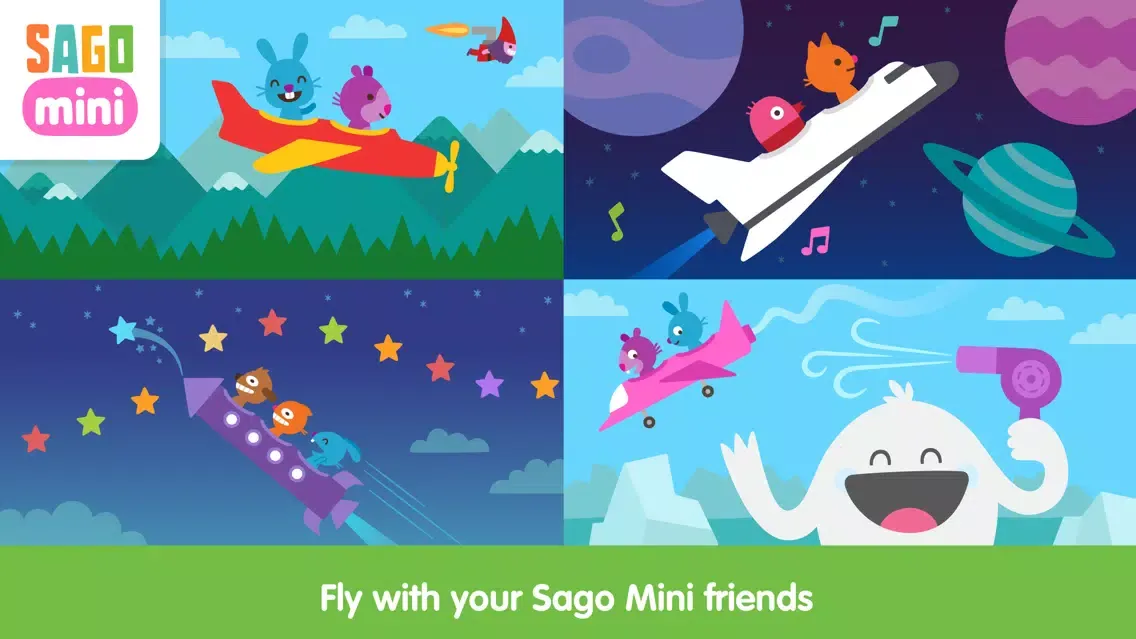 تصاویر Sago Mini Planes