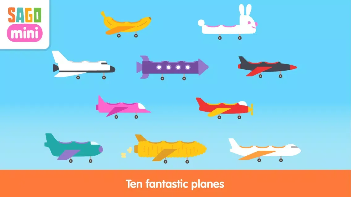تصاویر Sago Mini Planes