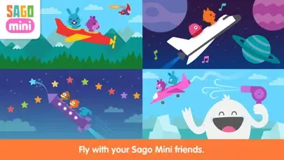 Captures d'écran de Sago Mini Planes Adventure
