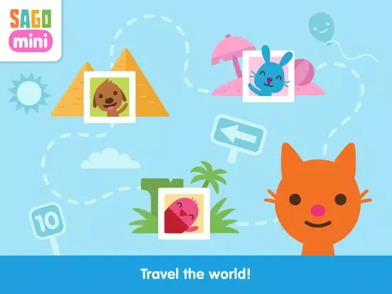 تصاویر Sago Mini Road Trip Adventure iPad 