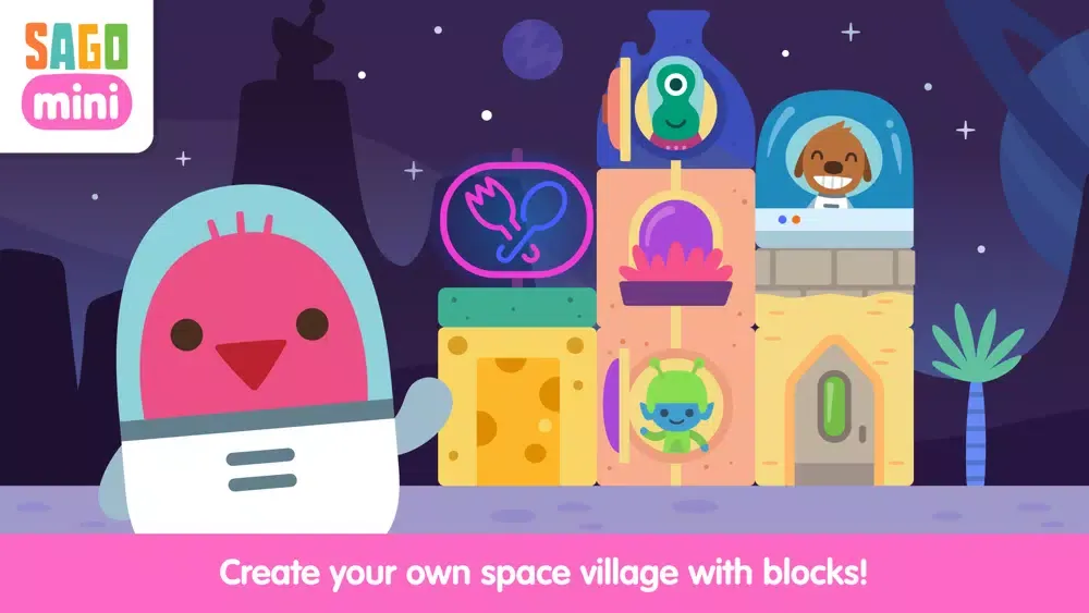 Sago Mini Space Blocks স্ক্রিনশট