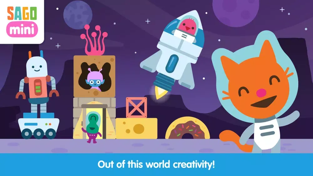 Sago Mini Space Blocks স্ক্রিনশট