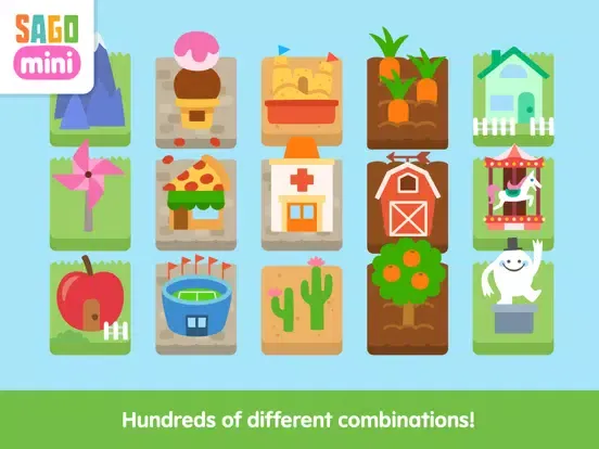 Sago Mini Town Builder iPad  Screenshots