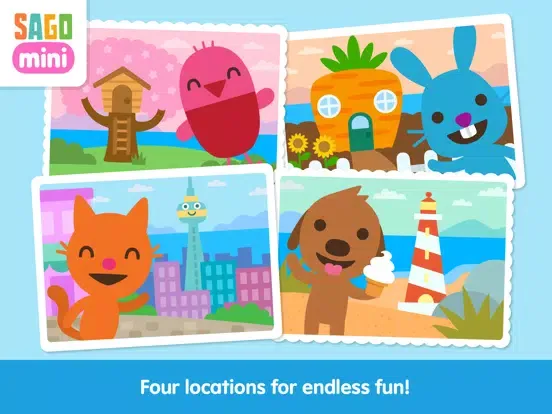 Sago Mini Town Builder iPad  Screenshots
