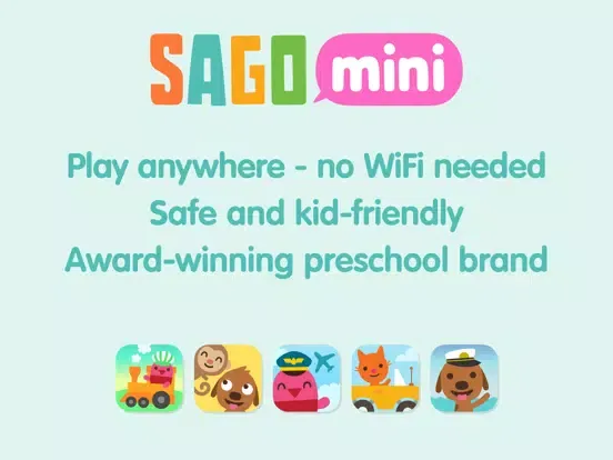 Sago Mini Vacation iPad  Ekran Görüntüleri
