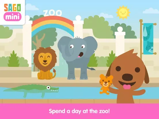 Captures d'écran de Sago Mini Zoo Playset iPad 