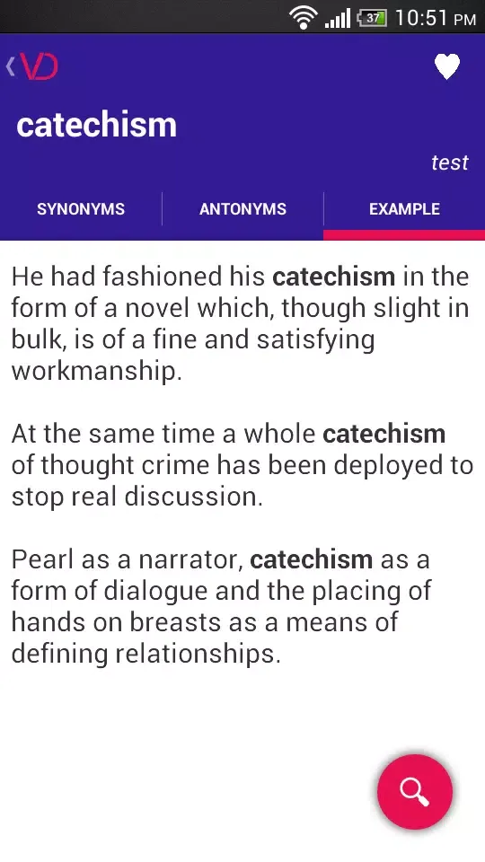 VOCABULARY DIGGING Screenshots
