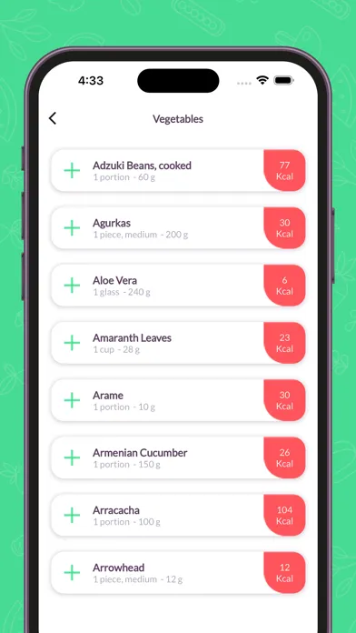 Zrzuty ekranu Calorie Tracker: food counter