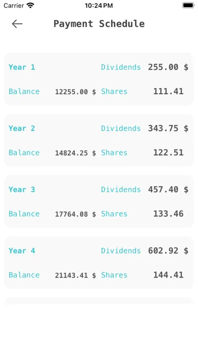 Dividend Estimate Calculator应用截图
