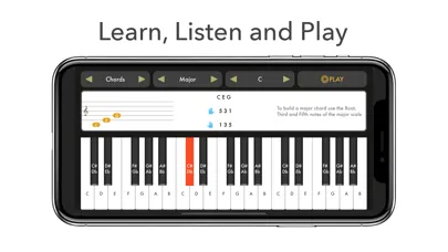 Capturas de pantalla de Middle C:Piano Scales & Chords