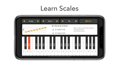Capturas de pantalla de Middle C:Piano Scales & Chords