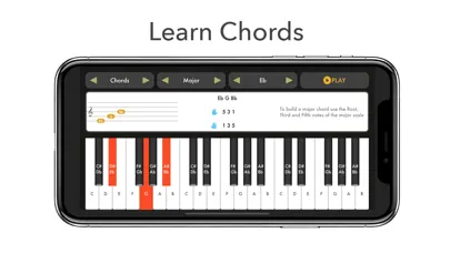 Capturas de pantalla de Middle C:Piano Scales & Chords