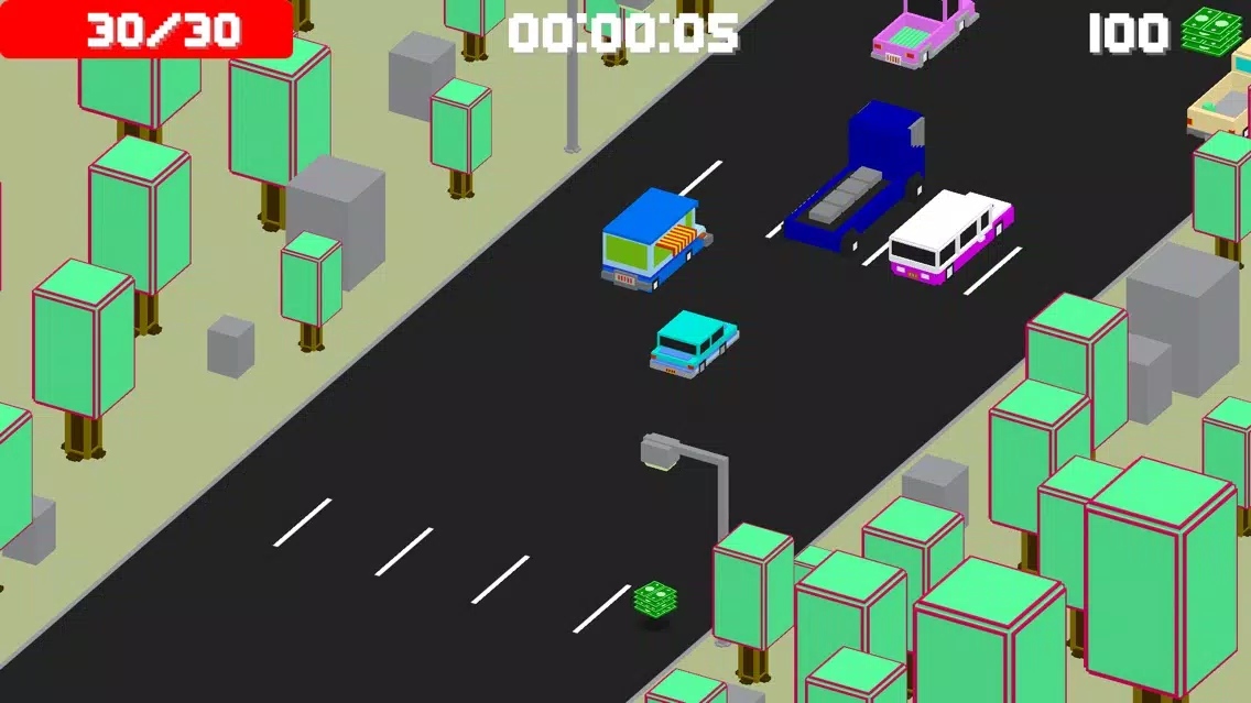 Rushy Racing: Endless traffic スクリーンショット