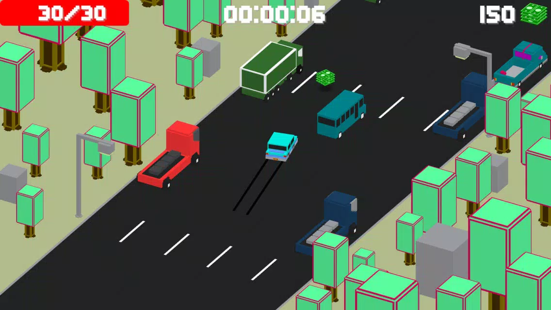 Rushy Racing: Endless traffic スクリーンショット