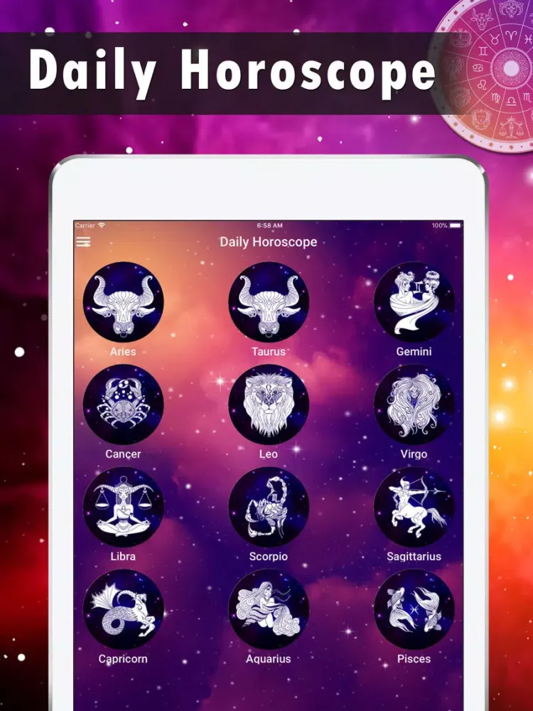 Daily Horoscope - Zodiac Sings iPad  Screenshots