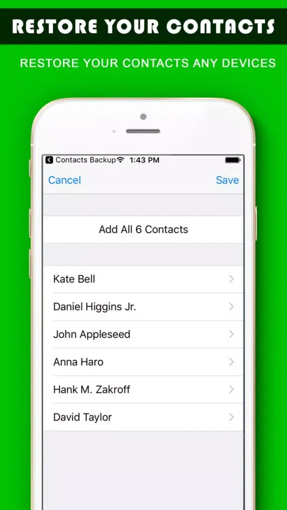 تصاویر My Contact Backup -Easy Backup