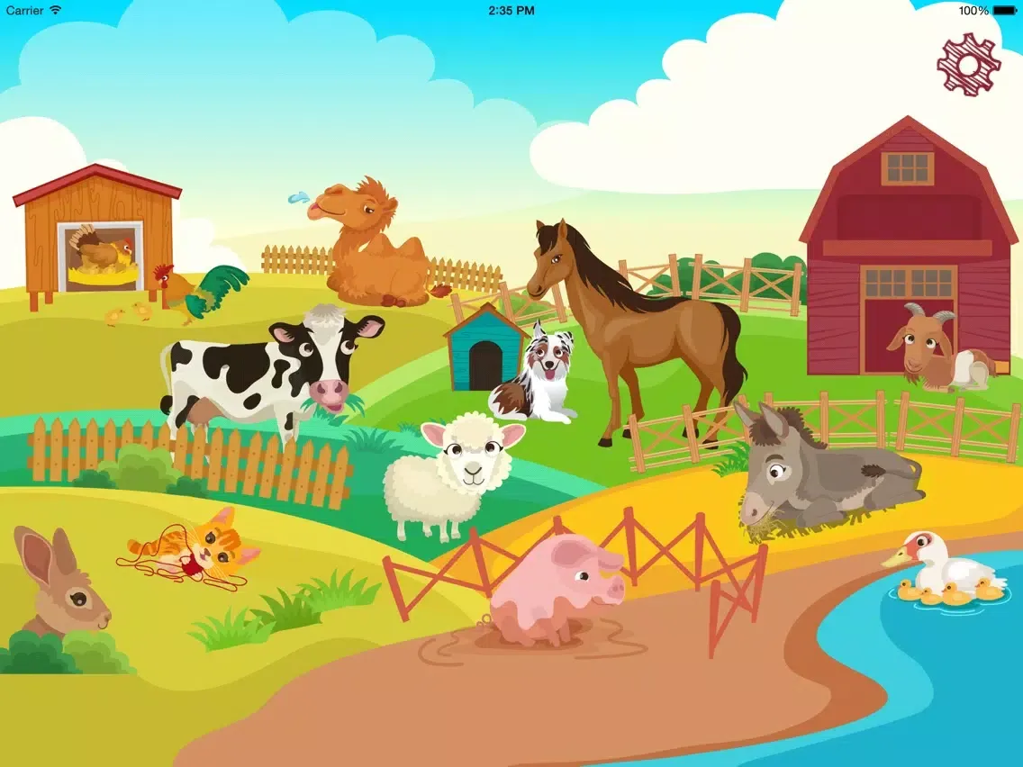 Harry n' Friends - Farm Fun iPad  स्क्रीनशॉट