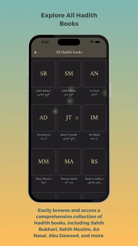 Hadith Collection應用截圖