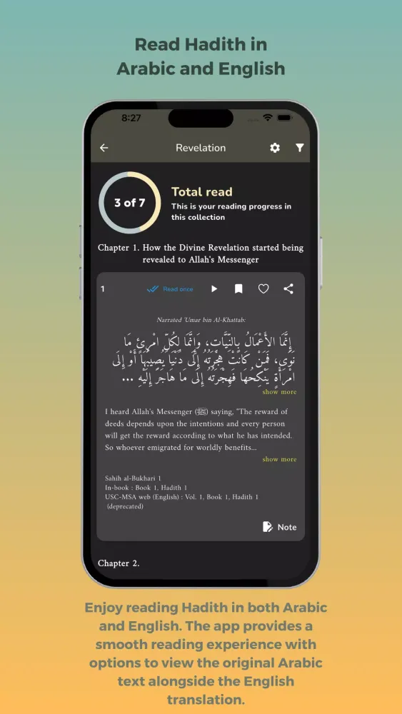 Hadith Collection應用截圖