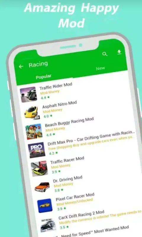 Screenshot di HappyMod : New Happy Apps And Guide For Happymod