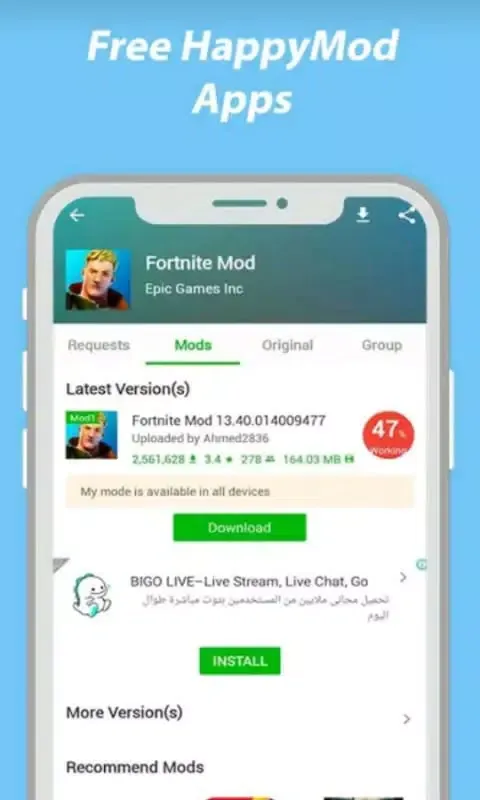 Screenshot di HappyMod : New Happy Apps And Guide For Happymod
