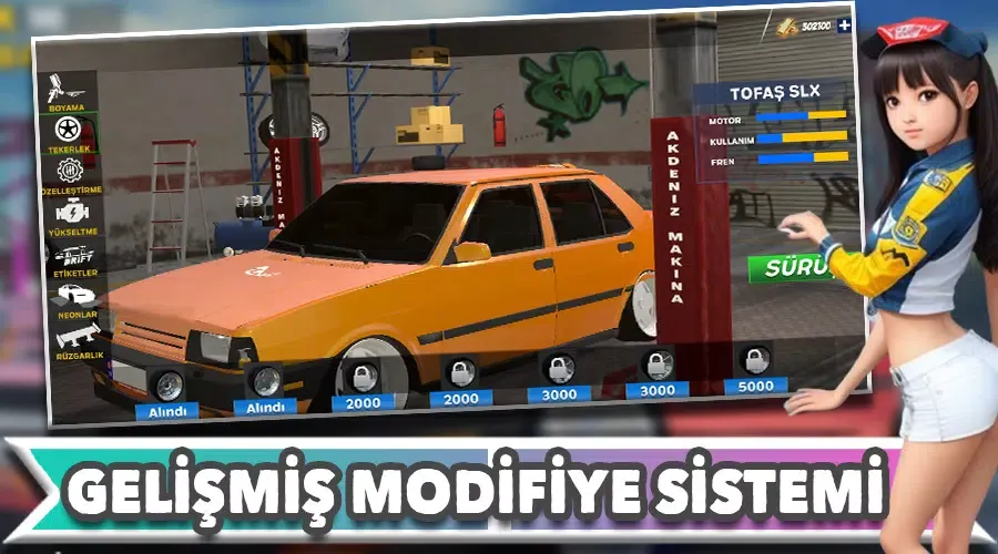 Tofaş SLX Drift - Drift Yap سکرین شاٹس