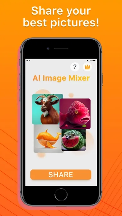 Ảnh chụp màn hình của AI Image Mixer: Blend Picture