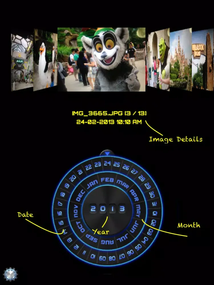 ภาพหน้าจอของ Pixeon - Instant Photo Browser iPad 