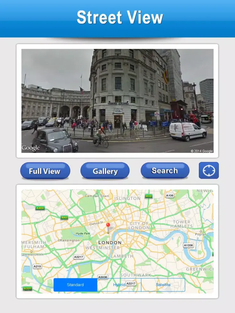 Скриншоты StreetView+Maps iPad 