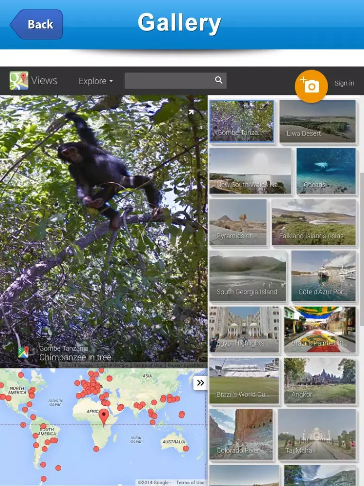 Скриншоты StreetView+Maps iPad 
