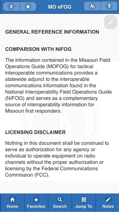 MO eFOG Screenshots