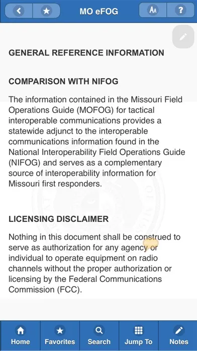 MO eFOG Screenshots