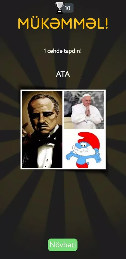 Screenshot di Axtar tap - söz oyunu