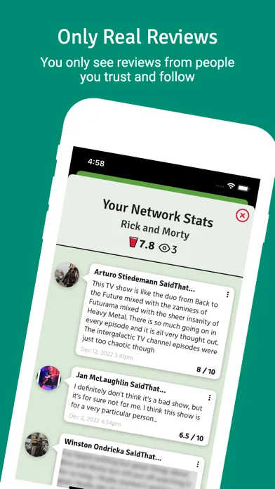 SaidThat - Social Reviews Screenshots