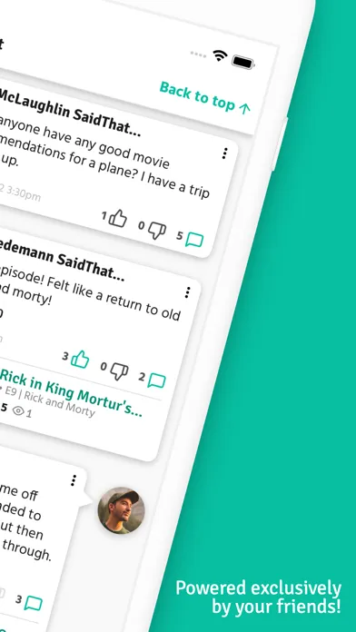 SaidThat - Social Reviews Screenshots