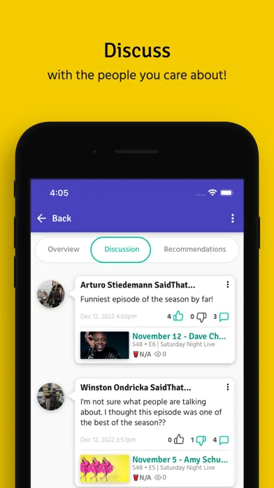 SaidThat - Social Reviews Screenshots