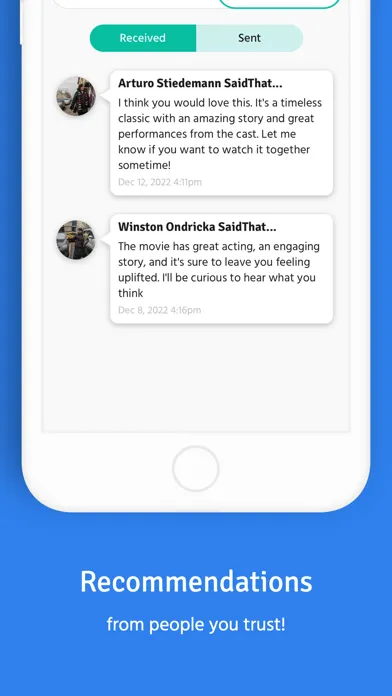 SaidThat - Social Reviews Screenshots